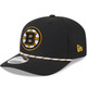 Bruins New Era 9SEVENTY Multi-Rope Black SnapBack Cap Image coming soon src=